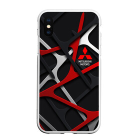 Чехол для iPhone XS Max матовый с принтом MITSUBISHI 3D Texture Logo в Белгороде, Силикон | Область печати: задняя сторона чехла, без боковых панелей | auto | autosport | avto | car | mitsubishi | race | street racing | авто | автоспорт | гонки | марка | машина | митсубиси | митсубиши | мицубиси | мицубиши | тачка