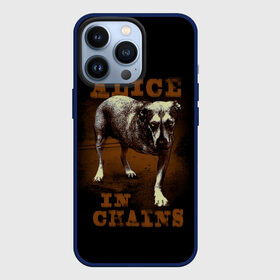 Чехол для iPhone 13 Pro с принтом Alice in chains Dog в Белгороде,  |  | alice in chains | alternative | metall | music | rock | алиса в цепях | альтернатива | металл | музыка | рок | элис ин чейнс