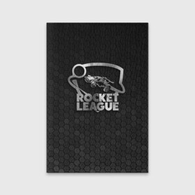 Обложка для паспорта матовая кожа с принтом Rocket League Metal Logo в Белгороде, натуральная матовая кожа | размер 19,3 х 13,7 см; прозрачные пластиковые крепления | auto | avto | car | race | rocket league | авто | гонки | машина | рокет лига | тачка