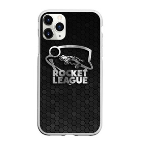 Чехол для iPhone 11 Pro Max матовый с принтом Rocket League Metal Logo в Белгороде, Силикон |  | auto | avto | car | race | rocket league | авто | гонки | машина | рокет лига | тачка