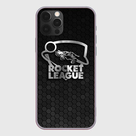 Чехол для iPhone 12 Pro Max с принтом Rocket League Metal Logo в Белгороде, Силикон |  | auto | avto | car | race | rocket league | авто | гонки | машина | рокет лига | тачка