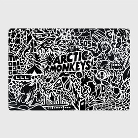 Магнитный плакат 3Х2 с принтом Arctic monkeys Pattern в Белгороде, Полимерный материал с магнитным слоем | 6 деталей размером 9*9 см | alternative | arctic monkeys | metall | music | rock | альтернатива | арктик монкейс | арктические обезьяны | металл | музыка | рок