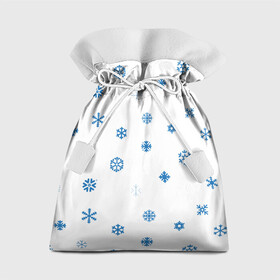 Подарочный 3D мешок с принтом Снег идёт в Белгороде, 100% полиэстер | Размер: 29*39 см | Тематика изображения на принте: мороз | новогодний | новый год | паттерн | рождественски | рождество | сезон | снег | снегопад | снежинки | хима | холод | холодно