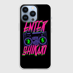 Чехол для iPhone 13 Pro с принтом Enter Shikari BoomBox в Белгороде,  |  | Тематика изображения на принте: alternative | enter shikari | metall | music | rock | альтернатива | интер шикари | металл | музыка | рок | энтер шикари