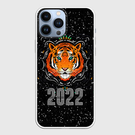 Чехол для iPhone 13 Pro Max с принтом Голова Тигра Символ 2022 в Белгороде,  |  | 2022 | black | cat | christmas | merry | new year | tiger | xmas | водяной | год тигра | животные | кот | кошки | новый год | паттерн | полосатый | рождество | снег | снежинки | тигры | узор | цветы | черный