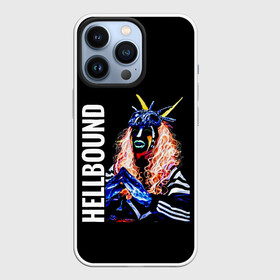 Чехол для iPhone 13 Pro с принтом Hellbound Зов ада блогер в Белгороде,  |  | Тематика изображения на принте: hellbound | блогер | зов ада | нетфликс | стрела