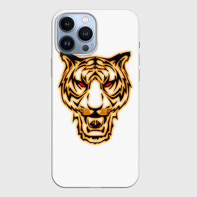 Чехол для iPhone 13 Pro Max с принтом Тигр с классным и уникальным дизайном в крутом стиле. Символ 2022 года. Это будет ваш талисман. в Белгороде,  |  | белый | белый тигр | большая кошка | гато | глаза | животное | зверь | король | кошка | кошки | лев | лицо | пантера | портрет | разноцветный | серия | тигер | тигр | тигре | тигры | хищник
