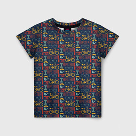 Детская футболка 3D с принтом HIPSTER (модник) в Белгороде, 100% гипоаллергенный полиэфир | прямой крой, круглый вырез горловины, длина до линии бедер, чуть спущенное плечо, ткань немного тянется | fashion | hippie | hipster | jazz | nippster | pacific | pacifist | postmodernism | subculture | swag | urba | vintage | битник | винтаж | джаз | клетчатая рубашка | мода | нипстер | пацифик | пацифист | постмодернизм | растаман | стиляга | субку