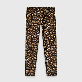 Детские леггинсы 3D с принтом Кофе (Coffee) в Белгороде, полиэстер 85%, спандекс 15% | эластичный пояс, зауженный крой | Тематика изображения на принте: americano | chocolate | coffee | espresso | latte | moccacino | mocha | nescafe | tea | американо | арабика | бариста | бармен | капучино | кофе | кофевар | кофейные зерна | кофейня | кружка кофе | латте | макиато | моккачино | мокко |