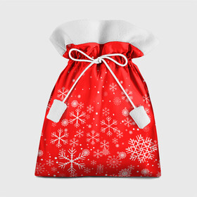 Подарочный 3D мешок с принтом Летящие снежинки в Белгороде, 100% полиэстер | Размер: 29*39 см | Тематика изображения на принте: 2022 | happy new year | merry christmas | год тигра | зима близко | нг | новогодний | новогодний тигр | новый год | новый год 2022 | рождество | символ 2022 года | снежинки