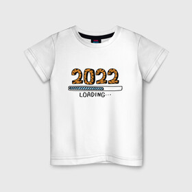 Детская футболка хлопок с принтом Загрузка Нового Года в Белгороде, 100% хлопок | круглый вырез горловины, полуприлегающий силуэт, длина до линии бедер | holiday | loading | new year | waiting | загрузка | новый год | ожидание | праздник
