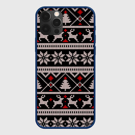 Чехол для iPhone 12 Pro Max с принтом DEER SWEATER СВИТЕР С ОЛЕНЯМИ в Белгороде, Силикон |  | 2022 | christmas | cold | deer | merry | new | snow | winter | year | буря | вязаный | год | елка | елки | ель | зима | лес | метель | мороз | новый | олени | олень | оленями | рождество | с | свитер | снег | снежинка | снежинки | холод