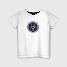 Детская футболка хлопок с принтом Логотип Cognito Inc в Белгороде, 100% хлопок | круглый вырез горловины, полуприлегающий силуэт, длина до линии бедер | глобус | знак | корпорация | круг | логотип