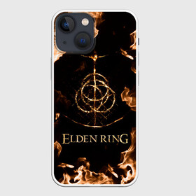 Чехол для iPhone 13 mini с принтом Elden Ring Logo в Белгороде,  |  | elden ring | игра элден ринг | кольцо элдена | элден | элден ринг