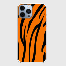 Чехол для iPhone 13 Pro Max с принтом Текстура тигра tiger в Белгороде,  |  | tiger | кошка | оранжевый черный | символ 22 года | текстура | тигр