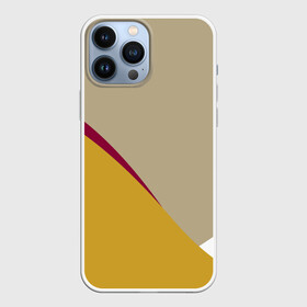 Чехол для iPhone 13 Pro Max с принтом Линии На бежевом Фоне в Белгороде,  |  | background | beige | delicate | lines | бежевый | границы | декоративная | линии | нежный | полигоны | полосы | фон