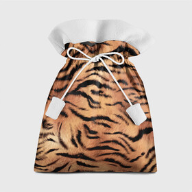 Подарочный 3D мешок с принтом Шкура тигра текстура в Белгороде, 100% полиэстер | Размер: 29*39 см | 2022 | год тигра | новый год | новый год 2022 | символ года | тигр | тигренок | тигрица | тигры