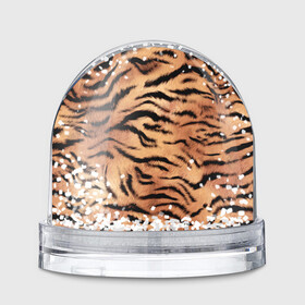 Игрушка Снежный шар с принтом Шкура тигра текстура в Белгороде, Пластик | Изображение внутри шара печатается на глянцевой фотобумаге с двух сторон | 2022 | год тигра | новый год | новый год 2022 | символ года | тигр | тигренок | тигрица | тигры