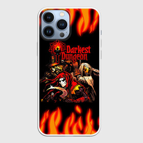 Чехол для iPhone 13 Pro Max с принтом Darkest Dungeon Heroes в Белгороде,  |  | Тематика изображения на принте: darkest dungeon | могильная воровка | прокаженный | темнейшее подземелье | темное подземелье | шут