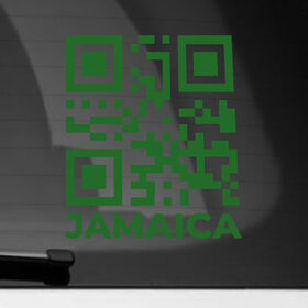 Наклейка на автомобиль с принтом QR Jamaica в Белгороде, ПВХ |  | Тематика изображения на принте: coronavirus | covid | covid19 | qr code | qr код | sputnik | вакцина | вакцинация | вирус | здоровье | изоляция | иммунитет | карантин | ковид | код | корона | коронавирус | маркировка | маска | матрица | п | пандемия