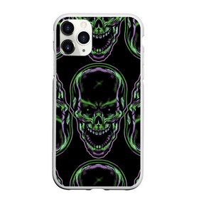 Чехол для iPhone 11 Pro матовый с принтом Skulls vanguard pattern 2077 в Белгороде, Силикон |  | fashion | hype | neon | pattern | skull | vanguard | авангард | неон | узор | хайп | череп