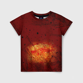 Детская футболка 3D с принтом Взрыв на Марсе в Белгороде, 100% гипоаллергенный полиэфир | прямой крой, круглый вырез горловины, длина до линии бедер, чуть спущенное плечо, ткань немного тянется | атмосфера марса | атомный взрыв | жизнь на марсе | колонизация марса | космос | красная планета | непознанное | планета марс | приземление на марс | тайны космоса | экспедиция на марс