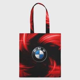Шоппер 3D с принтом BMW RED BEAST в Белгороде, 100% полиэстер | Плотность: 200 г/м2; Размер: 34×35 см; Высота лямок: 30 см | autosport | bmw | motorsport | авто | автоспорт | бмв | в тренде | красный | машина | подарок | популярое | рекомендации | спорт