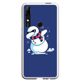 Чехол для Honor P Smart Z с принтом Dab Snowman in a scarf в Белгороде, Силикон | Область печати: задняя сторона чехла, без боковых панелей | Тематика изображения на принте: 2022 | 22 | christmas | dab | dub | new | notes | scarf | snow | snowman | snowy | woman | year | баба | год | даб | новый | ноты | очки | рождество | снег | снеговик | снежная | шарф