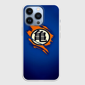 Чехол для iPhone 13 Pro с принтом Рваный логотип Гоку Dragon Ball в Белгороде,  |  | Тематика изображения на принте: anime | dragon ball | dragon ball super | dragon ball z | dragonball | goku | kakarotto | manga | son goku | аниме | будока | драгон болл | драгонболл | жемчуг дракона | манга | сайян | сон гоку | фермер редиски