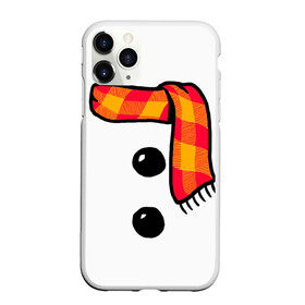 Чехол для iPhone 11 Pro матовый с принтом Snowman Outfit в Белгороде, Силикон |  | Тематика изображения на принте: attributes | buttons | christmas | new | scarf | snow | snowman | snowy | woman | year | атрибутика | баба | год | новый | пуговица | пуговицы | рождество | снег | снеговик | снежная | шарф