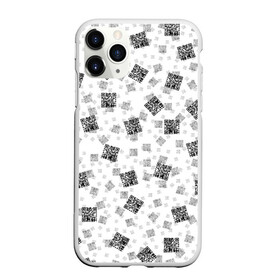 Чехол для iPhone 11 Pro матовый с принтом PATTERN | QR CODE в Белгороде, Силикон |  | patern | pattern | qr code | qr код | qrcode | qrкод | quick response code | куар | куар код | кью ар код | матричных штриховых кодов | патерн | паттерн | штриховых кодов