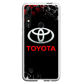 Чехол для Honor P Smart Z с принтом TOYOTA JAPAN RED STYLE ТОЙОТА ЯПОНИЯ в Белгороде, Силикон | Область печати: задняя сторона чехла, без боковых панелей | auto | sport | toyota | авто | автомобиль | автомобильные | бренд | марка | машины | спорт | тойота