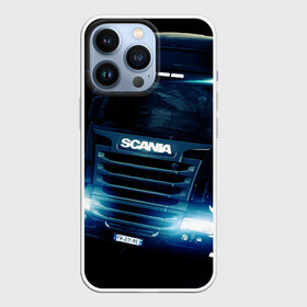 Чехол для iPhone 13 Pro с принтом SCANIA Дальнобой 2022 в Белгороде,  |  | грузовик | дальнобойщик | машина | тягач | фура