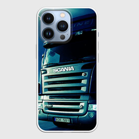 Чехол для iPhone 13 Pro с принтом SCANIA Дальнобой 2022. в Белгороде,  |  | грузовик | грузоперевозки | дальнобойщик | машина | тягач