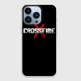 Чехол для iPhone 13 Pro с принтом CROSSFIREX LOGO ORIGINAL GAME в Белгороде,  |  | counter srtike | cross fire | cross fire x | crossfire | crossfirex | cs | cs go | игра | кросс файр | кросс файр х | кроссфайр