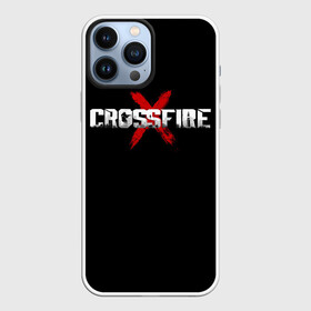 Чехол для iPhone 13 Pro Max с принтом CROSSFIREX LOGO ORIGINAL GAME в Белгороде,  |  | Тематика изображения на принте: counter srtike | cross fire | cross fire x | crossfire | crossfirex | cs | cs go | игра | кросс файр | кросс файр х | кроссфайр