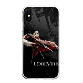 Чехол для iPhone XS Max матовый с принтом Ева Ру Code Vein в Белгороде, Силикон | Область печати: задняя сторона чехла, без боковых панелей | eva | eva roux | roux | девушка | ева | игра | код вейн | персонаж | роукс