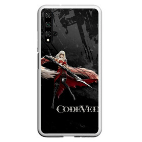 Чехол для Honor 20 с принтом Ева Ру Code Vein в Белгороде, Силикон | Область печати: задняя сторона чехла, без боковых панелей | Тематика изображения на принте: eva | eva roux | roux | девушка | ева | игра | код вейн | персонаж | роукс