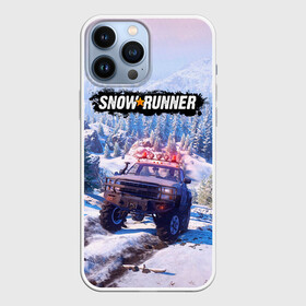 Чехол для iPhone 13 Pro Max с принтом SnowRunner Гонки по бездорожью в Белгороде,  |  | Тематика изображения на принте: auto | car | race | snowrunner | авто | автомобиль | гонки | гонки по бездорожью | гоночные игры | джип | зимние гонки | машина | пикап | снежные гонки | снежный бегун | сноу раннер | сноураннер | тачка