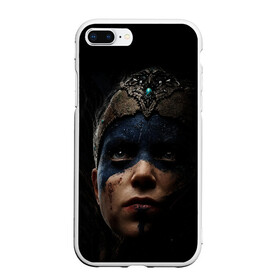 Чехол для iPhone 7Plus/8 Plus матовый с принтом Hellblade 2022 в Белгороде, Силикон | Область печати: задняя сторона чехла, без боковых панелей | Тематика изображения на принте: викинги | девушка | игра | племя | средневековье