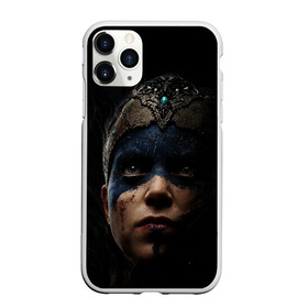 Чехол для iPhone 11 Pro матовый с принтом Hellblade 2022 в Белгороде, Силикон |  | викинги | девушка | игра | племя | средневековье