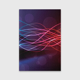 Обложка для паспорта матовая кожа с принтом Лучи света Spectrum в Белгороде, натуральная матовая кожа | размер 19,3 х 13,7 см; прозрачные пластиковые крепления | абстрактные | волна | волна света | излучение | киберпанк | лучи | лучи света | неон | неоновые принты | призма | радуга | рисунок | свет | спектр цветов