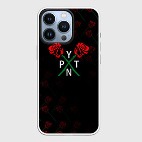 Чехол для iPhone 13 Pro с принтом [Payton Moormeie]   Паттерн роз в Белгороде,  |  | Тематика изображения на принте: payton | payton moormeie | pytn | rose | блогер | знаменитость | пейтон | пейтон моормиер | тиктоенр