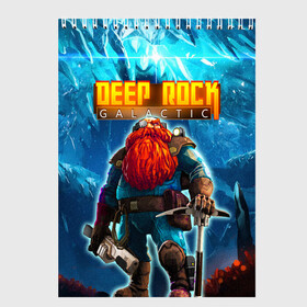 Скетчбук с принтом Deep Rock Galactic / Scout в Белгороде, 100% бумага
 | 48 листов, плотность листов — 100 г/м2, плотность картонной обложки — 250 г/м2. Листы скреплены сверху удобной пружинной спиралью | Тематика изображения на принте: collier | deep rock galactic | drg | dwarf | gnome | miner | pitman | scout | гном | дип рок галактик | добыча минералов | космические шахтеры | разведчик | шахтеры