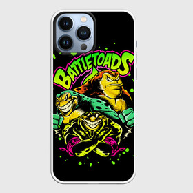 Чехол для iPhone 13 Pro Max с принтом Battletoads (Боевые Жабы) в Белгороде,  |  | battletoads | pimple | rash | zitz | боевые жабы | зитц | игры | лягушки | пимпл | раш