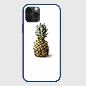 Чехол для iPhone 12 Pro Max с принтом Pineapple watercolor в Белгороде, Силикон |  | Тематика изображения на принте: pineapple | ананас | графика | еда | рисунок | фрукт