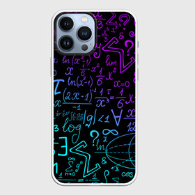 Чехол для iPhone 13 Pro Max с принтом НЕОНОВЫЕ ФОРМУЛЫ   NEON FORMULAS в Белгороде,  |  | emc 2 | emc2 | formula | formulas | matematica | physics | science | алгебра | знаменитые формулы | математика | математические формулы | надписи | наука | научные формулы | план | профессии | студенты | схема | учённые