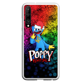 Чехол для Honor P30 с принтом POPPY PLAYTIME НОВОГОДНИЙ ПОППИ ПЛЕЙТАЙМ в Белгороде, Силикон | Область печати: задняя сторона чехла, без боковых панелей | poppy playtime | игра | монстр | плэйтайм | попи плей тайм | попи плэй тайм | попиплейтам | попиплэйтайм | поппи плейтайм | поппиплэйтайм | хагги вагги | хаги ваги | хоррор