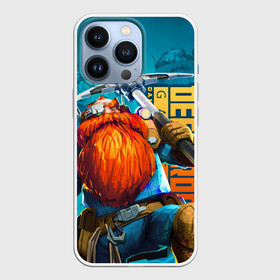 Чехол для iPhone 13 Pro с принтом Deep Rock Galactic (The Scout) в Белгороде,  |  | Тематика изображения на принте: deep rock galactic | miner | the driller | the engineer | the gunner | the scout | бурильщик | дворф | игры | инженер | разведчик | стрелок | шахтёр