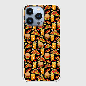 Чехол для iPhone 13 Pro с принтом Fast Food (Фастфуд) в Белгороде,  |  | Тематика изображения на принте: burger | cheeseburger | fast food | hamburger | hot dog | pizza | taco burrito | блюдо | бургер | быстрое питание | гамбургер | еда | жратва | завтрак | корм | кушанье | макдоналдс | обед | перекус | пицца | пища | повар